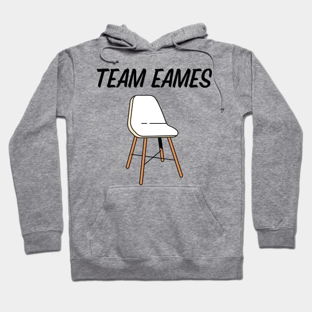 Team Eames Mid Century Modern Architect Hoodie by A.P.